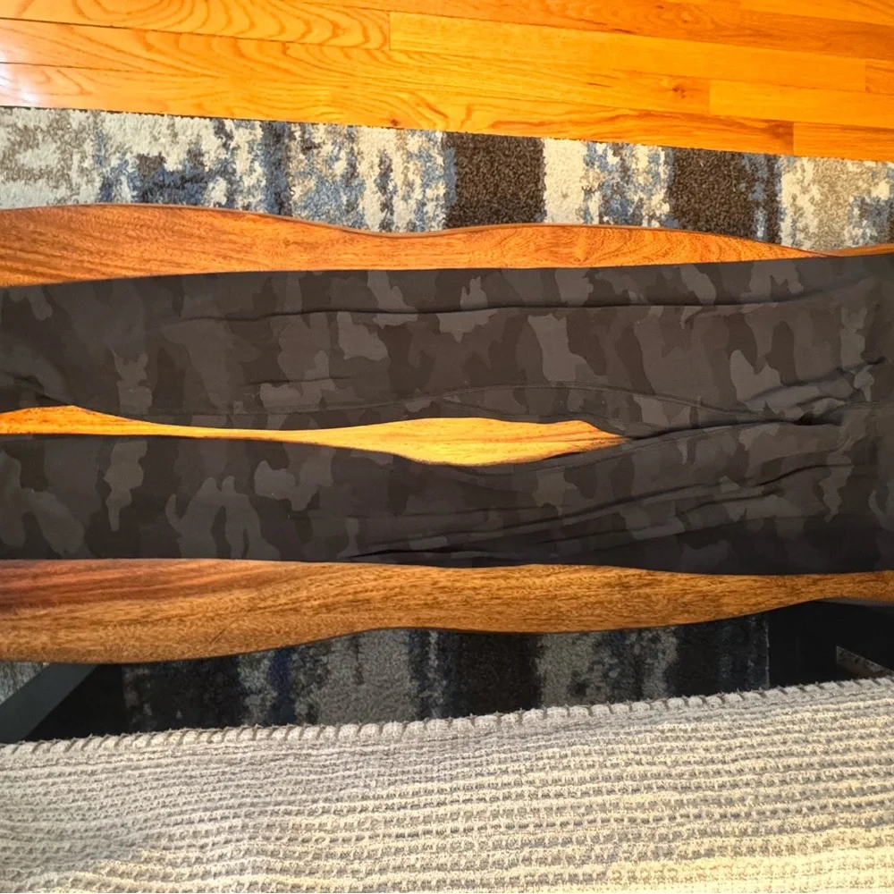 Lululemon Align High Rise Black Camo Leggings- 28” - Picture 2 of 7